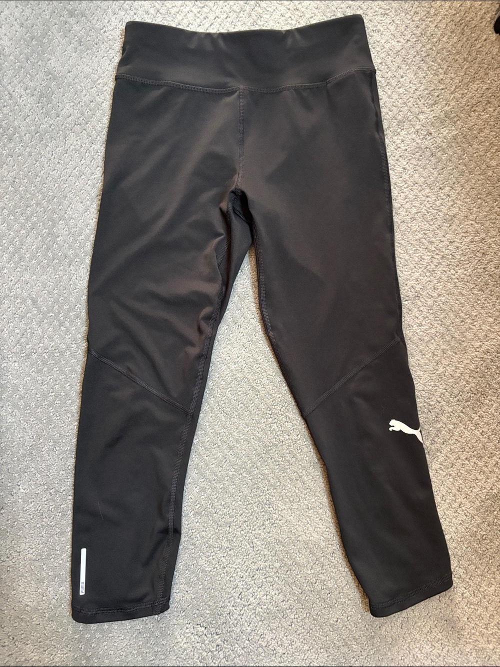 Women's Puma Black Workout Pants